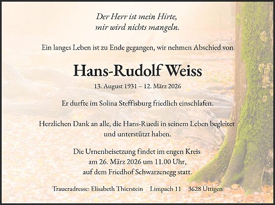 Hans-Rudolf Weiss
